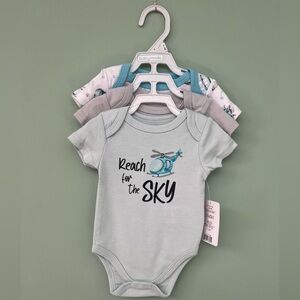 Baby Bodysuit 3 Piece Set - Baby Mode